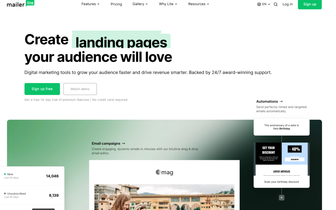 MailerLite: The Simple and Powerful Email Marketing Platform to Grow Your Business